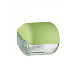 DISPENSER CARTA IGIENICA ROTOLINO O INTERFOGLIATA  VERDE