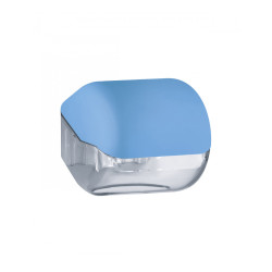 DISPENSER CARTA IGIENICA ROTOLINO O INTERFOGLIATA  BLU