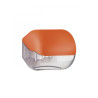 DISPENSER CARTA IGIENICA ROTOLINO O INTERFOGLIATA ARANCIO
