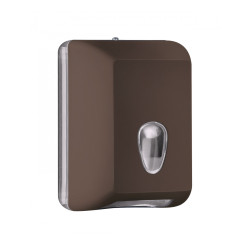 DISPENSER PER CARTA IGIENICA INTERCALATA MARRONE