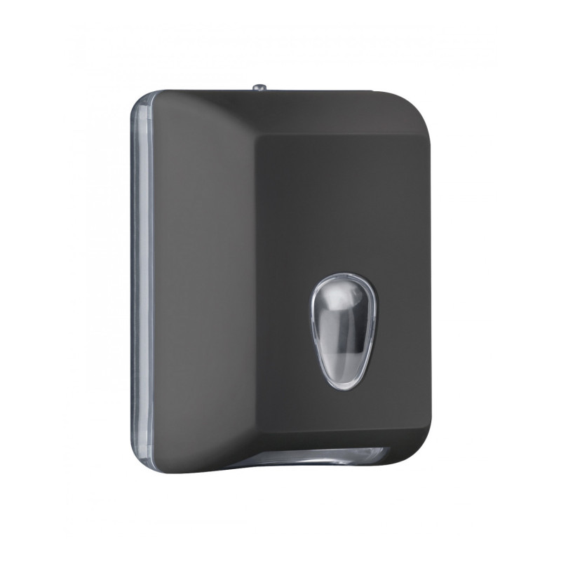 DISPENSER PER CARTA IGIENICA INTERCALATA NERO