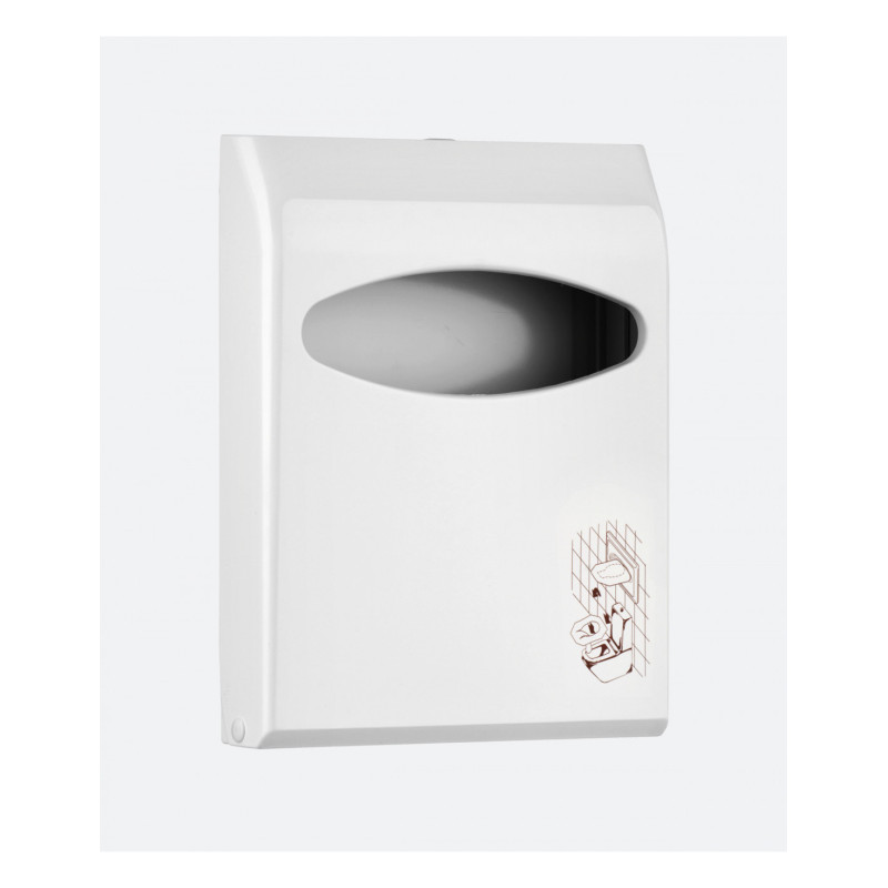 DISPENSER CARTA COPRI WATER BIANCO