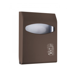 DISPENSER CARTA COPRI WATER MARRONE