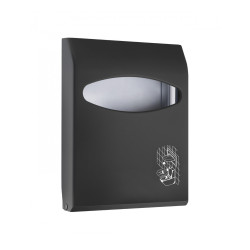 DISPENSER CARTA COPRI WATER NERO