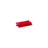 Ricambio Microriccio cm. 42 con velcro rosso laccio rosso + microfibra