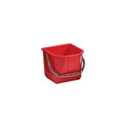 Secchio rosso in Polipropilene lt. 15 conf.
