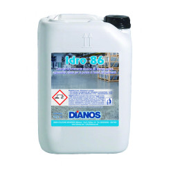 IDRO 86 LT 12 DIANOS Detergente fortemente alcalino ideale per la pulizia di fondo di pavimenti e superfici