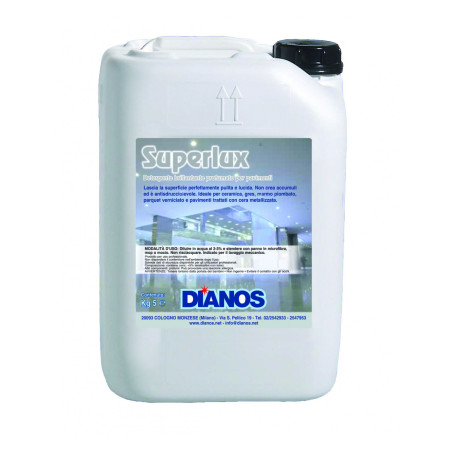 SUPERLUX LT 10 DIANOS Detergente brillantante profumato per pavimenti e superfici
