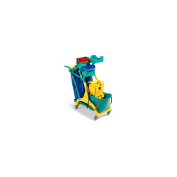 Carrello multiuso per pulizie Nick Star 210 con vasca da lt. 28 e strizzatore o-key