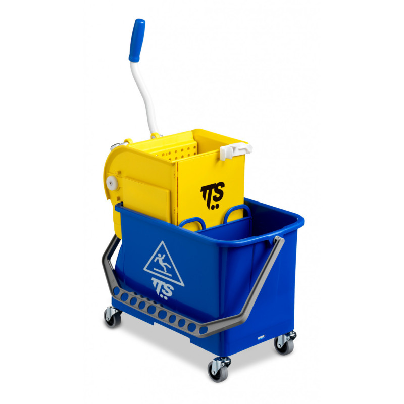Carrello Double Bucket O-Key lt. 20 cpl con strizzatore O-Key