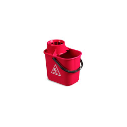 Secchio Easy lt. 14 rosso con strizzino