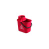 Secchio Easy lt. 14 rosso con strizzino
