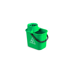 Secchio Easy lt. 14 verde con strizzino