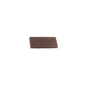 Tampone abrasivo per Terfir cm. 25x12 marrone