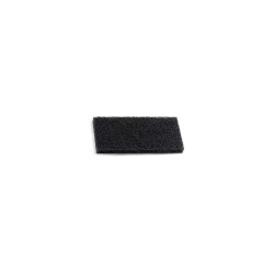 Tampone abrasivo per Terfir cm. 25x12 nero