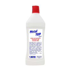 METAL TOP ML 500 KITER Crema detartrante lucidante per acciaio inox