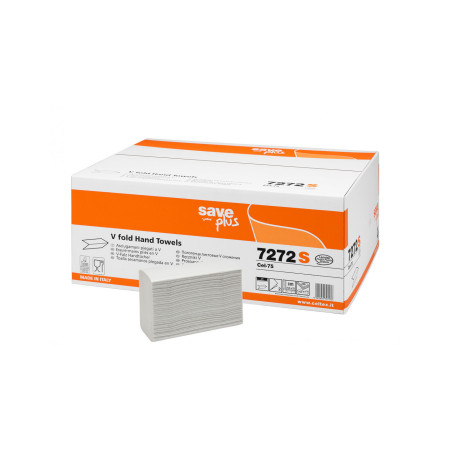 SAVE ASCIUGAMANO ECOLABEL PIEGATO V CM. 21.5X22 3000 PEZZI