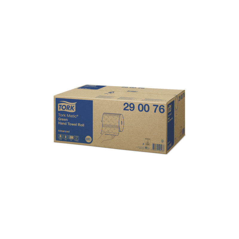 Tork Matic Asciugamani a rotolo VERDI Advanced 2 Veli 6 rotoli - H1