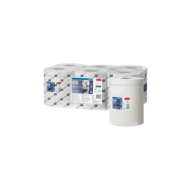 Tork Reflex Carta Plus per asciugatura 6 rotoli Ecolabel - DISPENSER M4