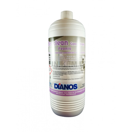 DEOCLEAN CONCENTRATO PEONIA LT 1 DIANOS Detergente mantenitore concentrato per pavimenti intensamente profumato