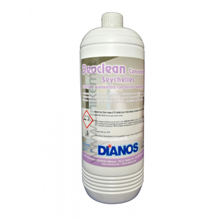 DEOCLEAN CONCENTRATO SEYCHELLES LT 1 DIANOS Detergente mantenitore concentrato per pavimenti intensamente profumato