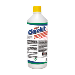 CLOROKIT LT 1 KITER Detergente igienizzante gel a base cloro attivo elevata azione pulente e smacchiante