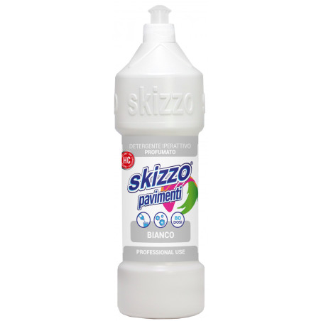 DETERGENTE PAVIMENTI SKIZZO BIANCO 80 DOSI ML 750 IPERATTIVO PROFUMATO