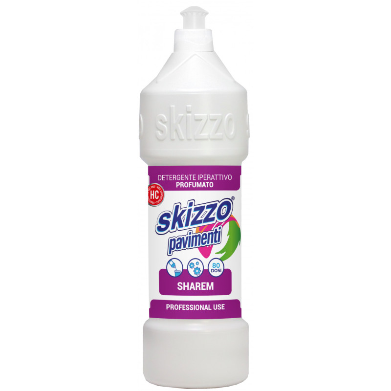 DETERGENTE PAVIMENTI SKIZZO SHAREM 80 DOSI ML 750 IPERATTIVO PROFUMATO