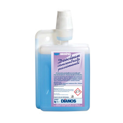 DEOCLEAN SUPERCONCENTRATO SEYCHELLES LT 1 DIANOS Detergente con dosatore profumato con proprietà lucidanti ed antistatiche