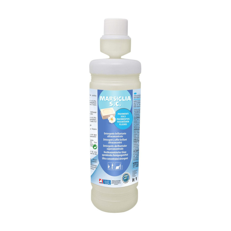 MARSIGLIA S.C. KITER LT 1 Detergente ultraconcentrato a base alcolica con tappo dosatore