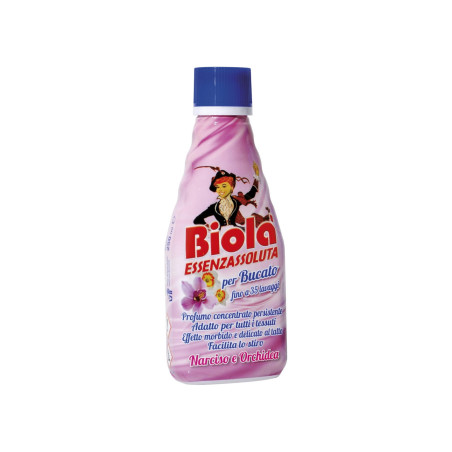 BIOLA' PROFUMATORE PER BUCATO ESSENZA ASSOLUTA ML 250 PROFUMO NARCISO E ORCHIDEA