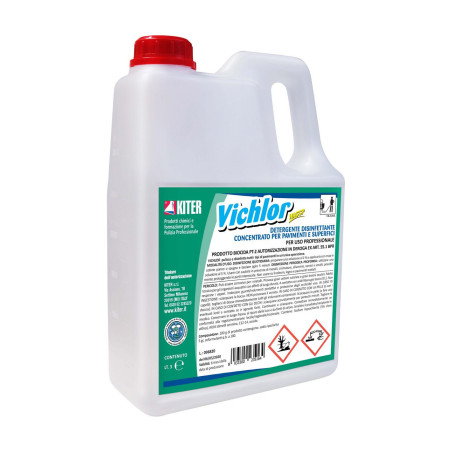 VICHLOR LT 3 KITER   Detergente igienizzante BIOCIDA HACCP concentrato per pavimenti