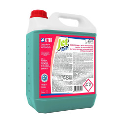 JET LT 5 KITER Schiuma attiva anticalcare disincrostante per rubinetterie sanitari pavimenti e pareti