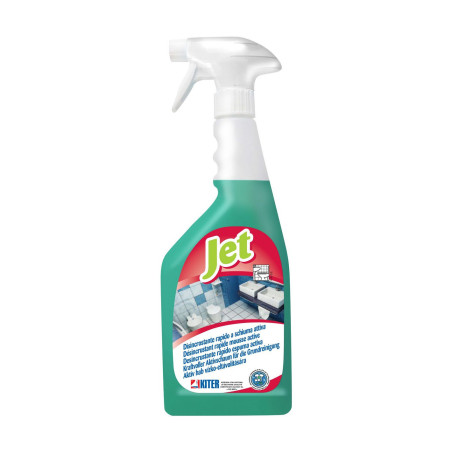JET ML 750 KITER Schiuma attiva anticalcare disincrostante per rubinetterie sanitari pavimenti e pareti