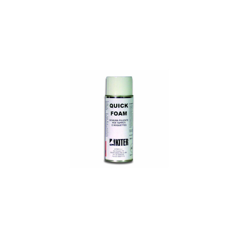 QUICK FOAM ML 400 Schiuma attiva aerosol per moquettes e tappeti