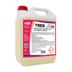 TREK LT 5 KITER Detergente disincrostante sgrassante rapido multiuso per pavimenti e sanitari