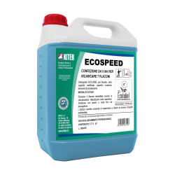 ECOSPEED LT 5 KITER Detergente ECOLABEL profumato per la spolveratura di arredi finestre vetri infissi