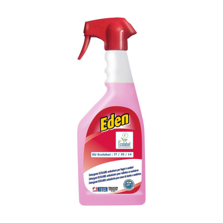 EDEN ML 750 KITER Detergente ECOLABEL pronto all'uso ad effetto anticalcare per servizi sanitari