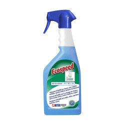 ECOSPEED ML 750 KITER Detergente ECOLABEL profumato per la spolveratura di arredi finestre vetri infissi