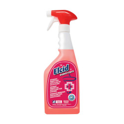 ELCID ML 750 KITER Disinfettante PMC anticalcare battericida fungicida per pulizia e disinfezione bagni