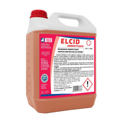 ELCID LT 5 KITER Disinfettante PMC anticalcare battericida fungicida per pulizia e disinfezione bagni