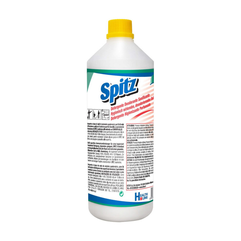 SPITZ LT 1 KITER Detergente igienizzante deodorante profumato per pavimenti e superfici