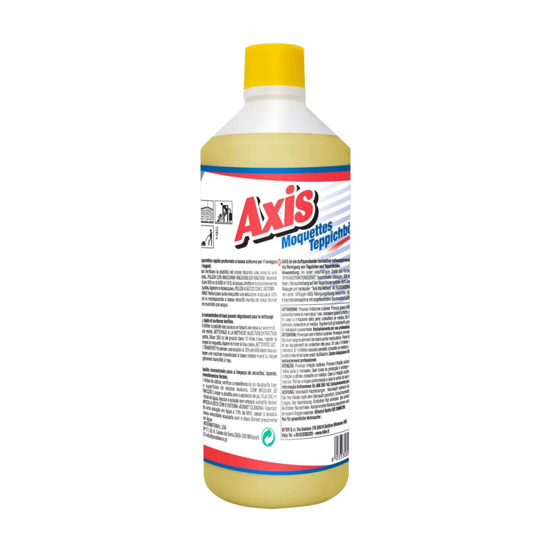 AXIS LT 1 KITER Detergente superattivo rapido a bassa schiuma per macchina a iniezione ed estrazione