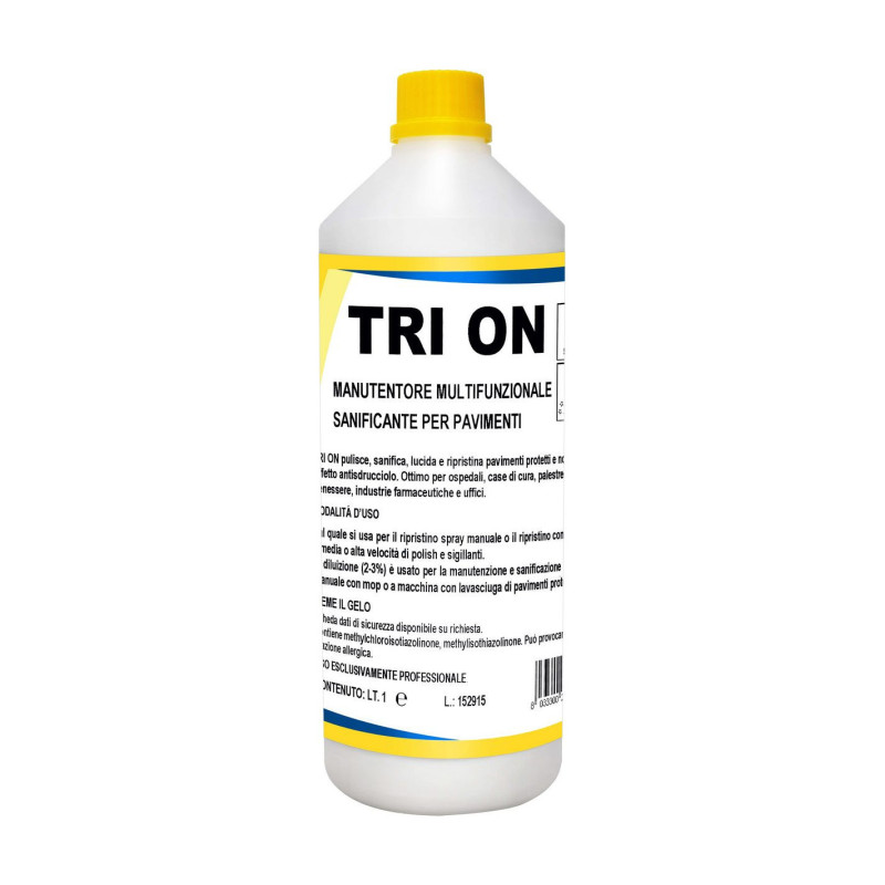 TRI ON LT 1 KITER Lavaincera spray cleaner igienizzante sanificante multifunzionale