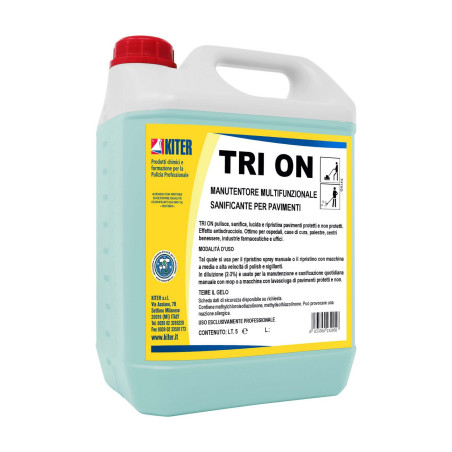 TRI ON LT 5 KITER Lavaincera spray cleaner igienizzante sanificante multifunzionale