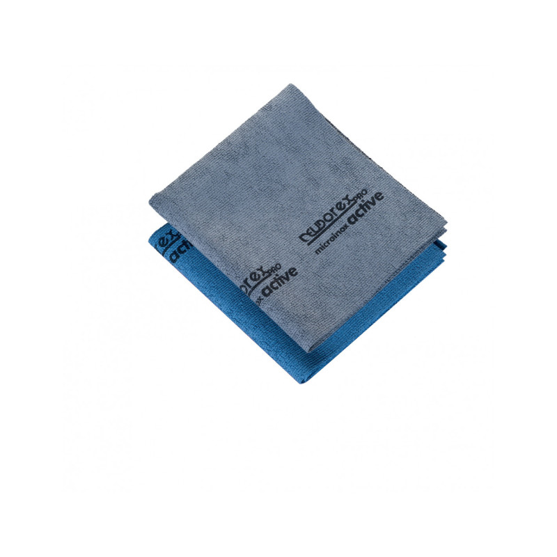 MICRO INOX ACTIVE CM 37X35 EUDOREX Panno in FIBRE POLIATTIVE con elevato potere assorbente sgrassante ed anticalcare