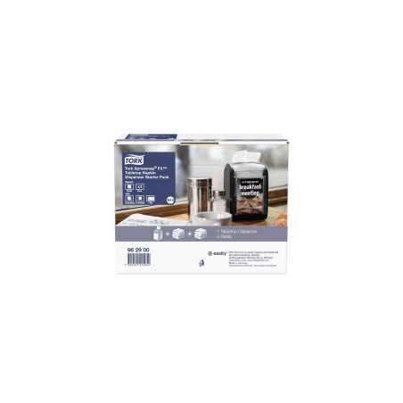 Tork Xpressnap Fit STARTER pack DISPENSER + TOVAGLIOLI DA BANCO- N14