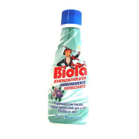 BIOLA' PROFUMATORE AMMORBIDENTE IGIENIZZANTE PER BUCATO ESSENZA ASSOLUTA ML 250 PROFUMO KIRI E MAGNOLIA