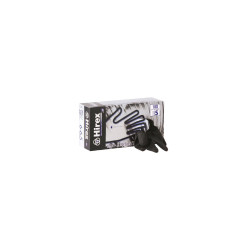 GUANTI IN LATTICE NERO SENZA POLVERE DPI 3 CONFEZIONE 100 PZ