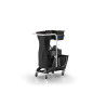 CARRELLO 3P COMPACT DOPPIO SECCHIO 12+18L IPC EUROMOP Carrello multifunzione compatto per lavaggio pavimenti e superfici